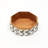 U Pattern Hexagon Bone & MDF Box –Modern Decorative Storage Solution-7.5X7.5X3"