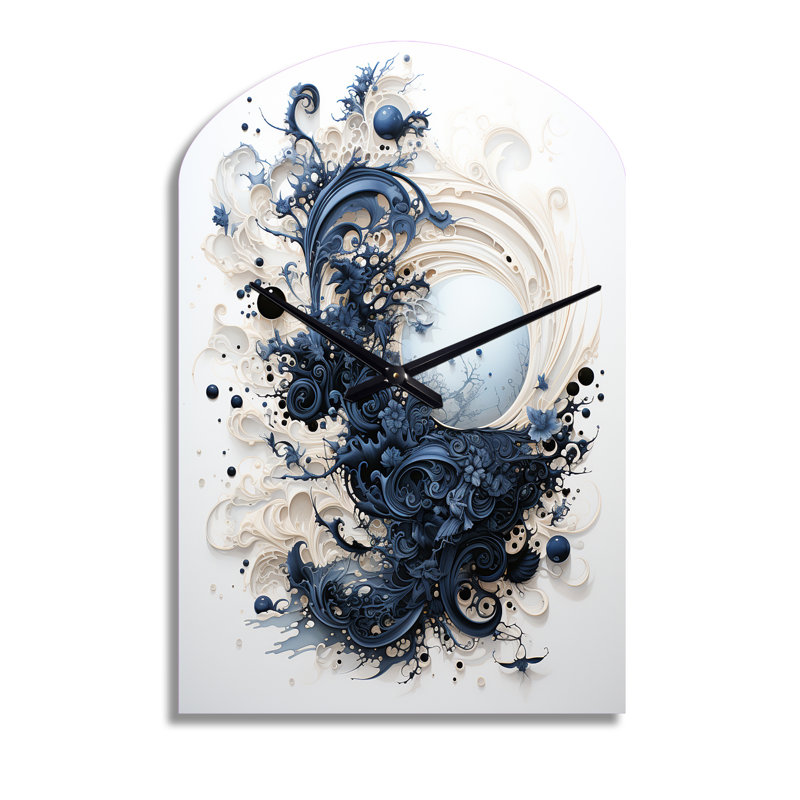 Grande horloge murale 3D Capasso, Grand