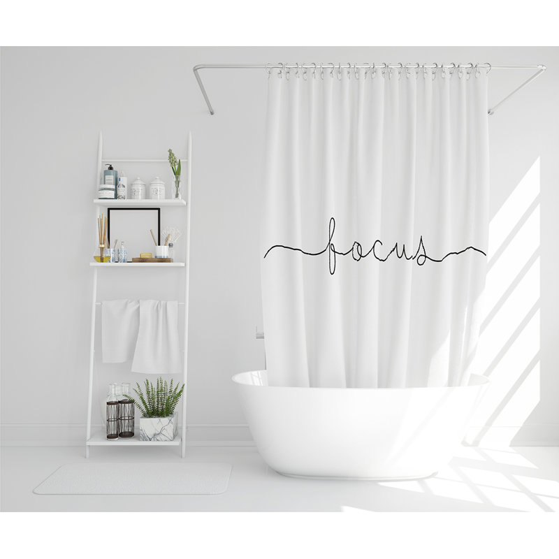 Ella-Louise Polyester Shower Curtain
