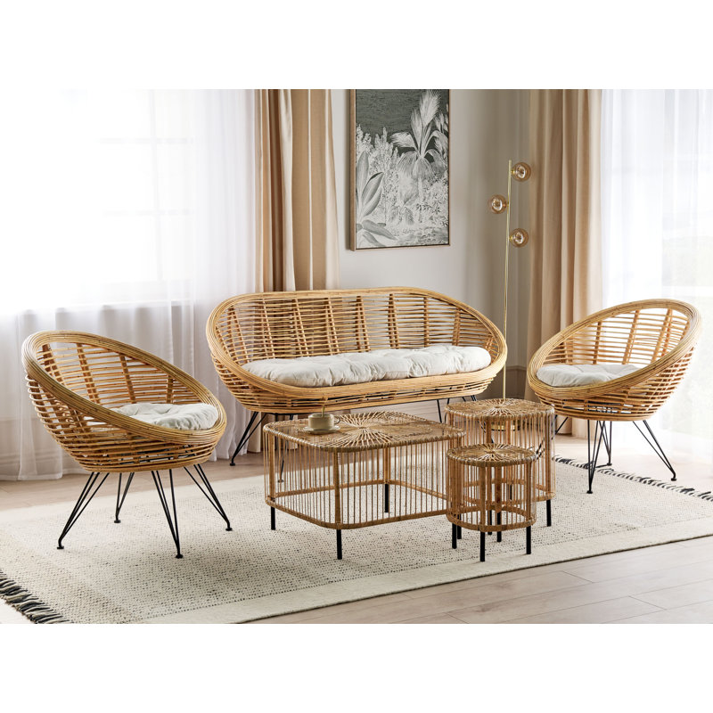 MARATEA/CESENATICO 4 - Person Garden Lounge Set with Cushions