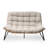 Lelsie 53.15" Wide Patio Loveseat-1536142031