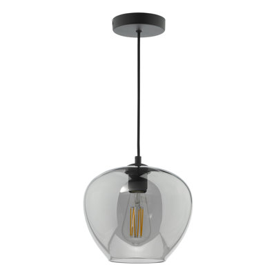 Raheen 1 - Light Matt Black Pendant