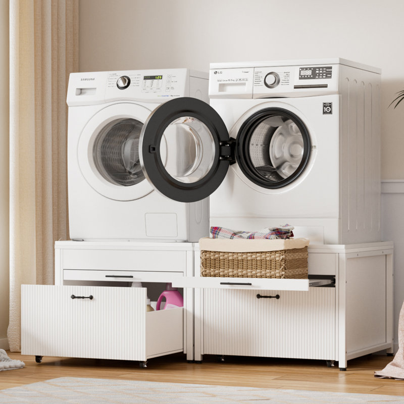 Laveuse, sécheuse, lavabo et piédestal 29 po