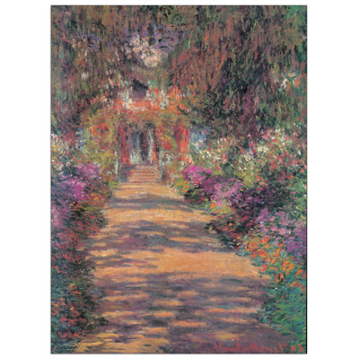 Claude Monet - No Frame Print on Wood