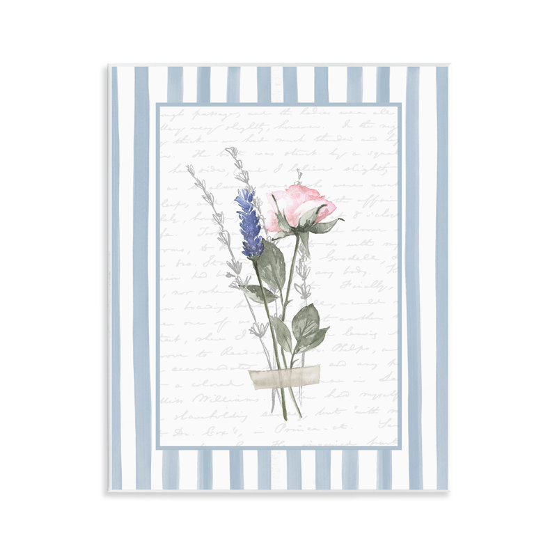 Delicate Herbs Sketch Wall Plaque, design by Lettered and Lined