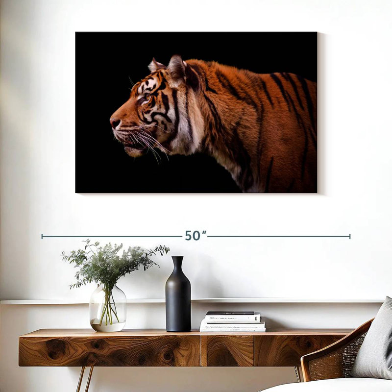 Brampt Royal Tiger, 26" H x 39" W