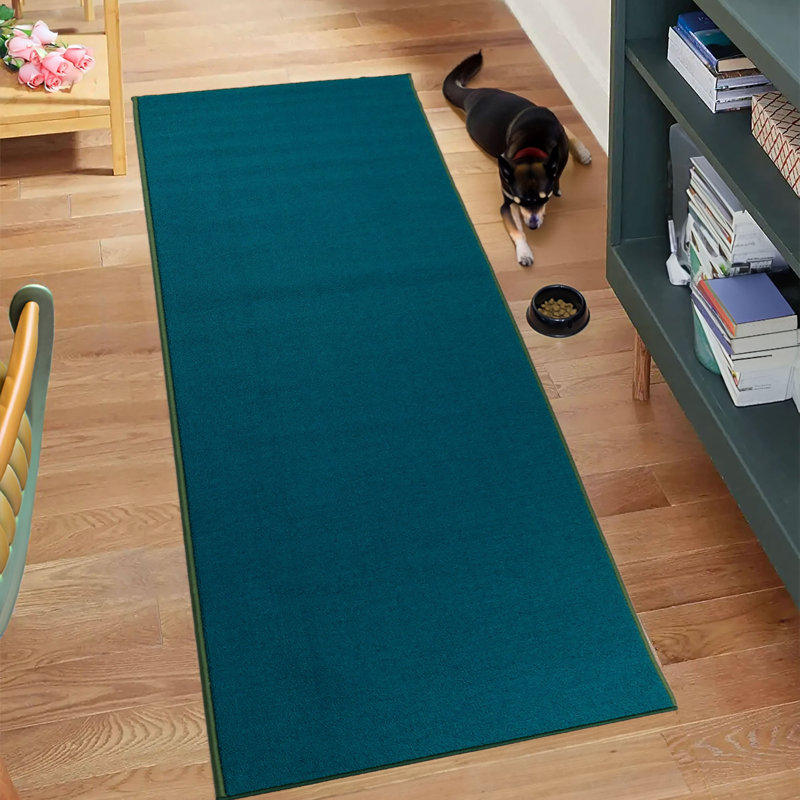 Tapis de couleur unie Annemaria, Tapis de couloir 3 pi x 27 pi