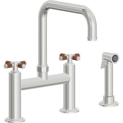 Bridge Kitchen Faucet - Quad Spout