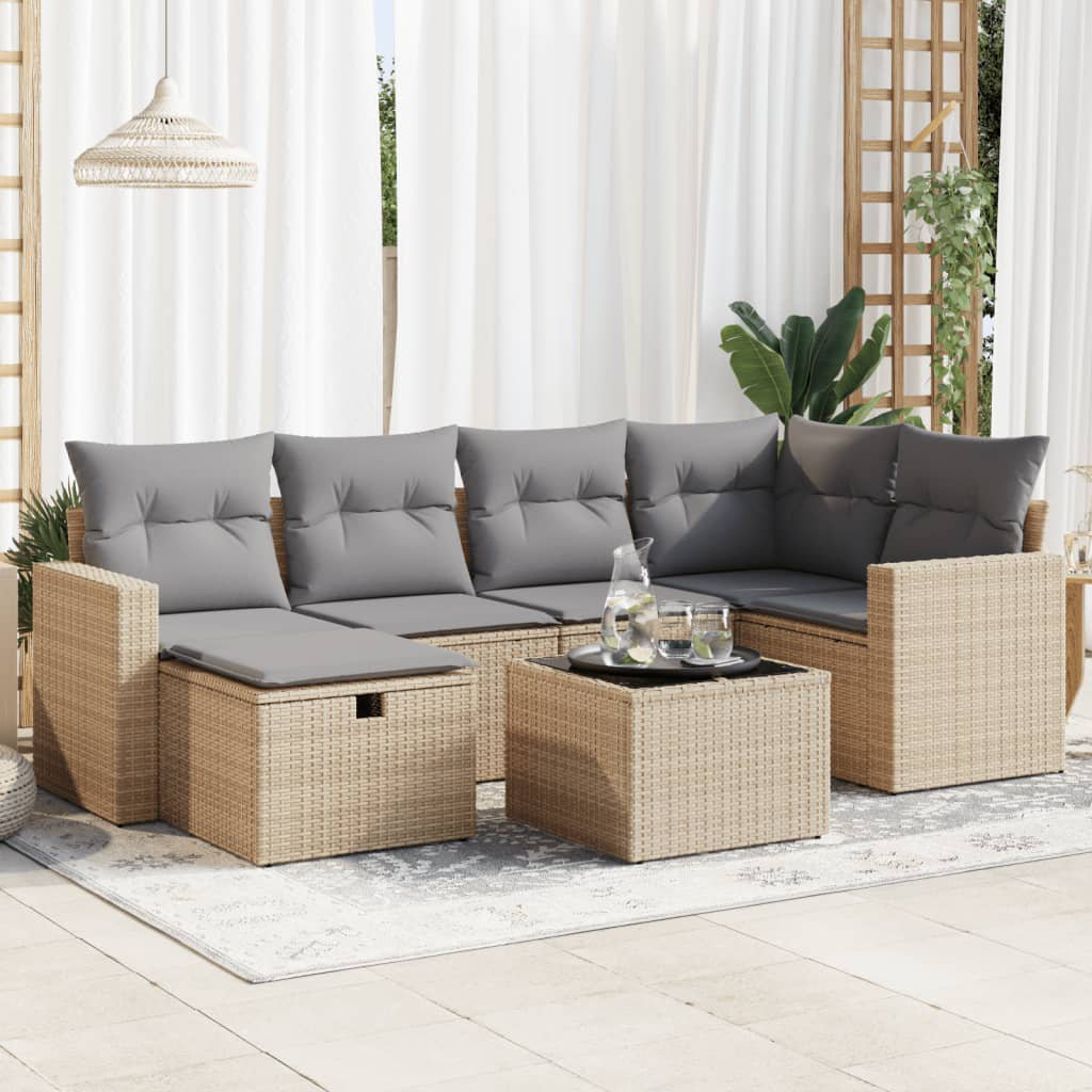 Gartensofa Annaiyah mit Kissen