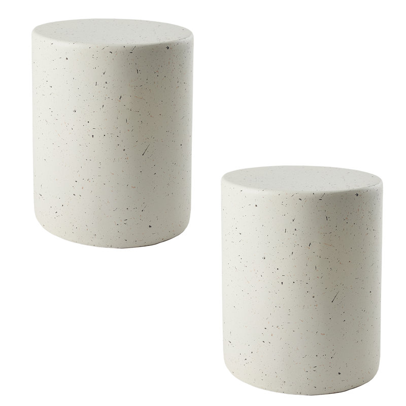 Table d'appoint, Blanc