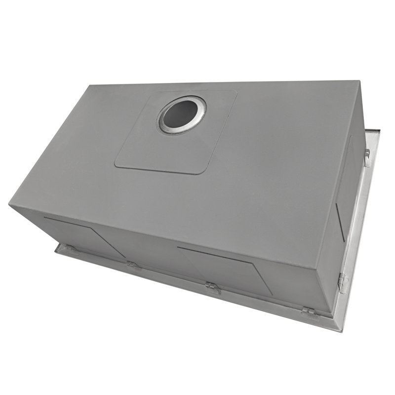 Ruvati 33" x 22" Stainless Steel Topmount Kitchen Sink with Satin Finish