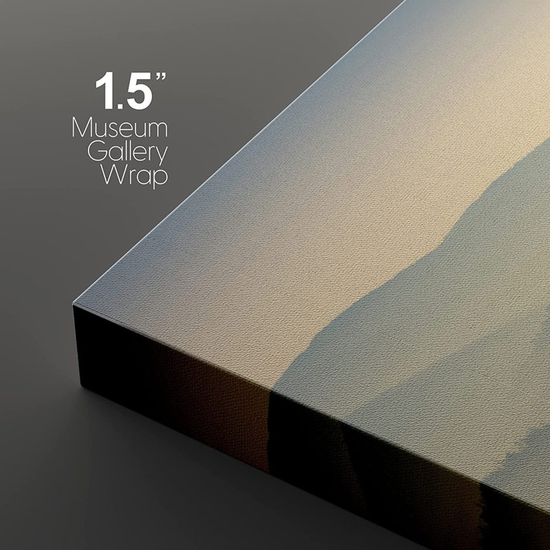 Nature paysage montagne enveloppée de brume au lever du soleil dans les Carpates de l'Ukraine en Europe - ensemble de 3 impressions