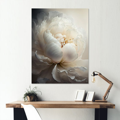 Pivoine fleur VII - pivoines, art mural