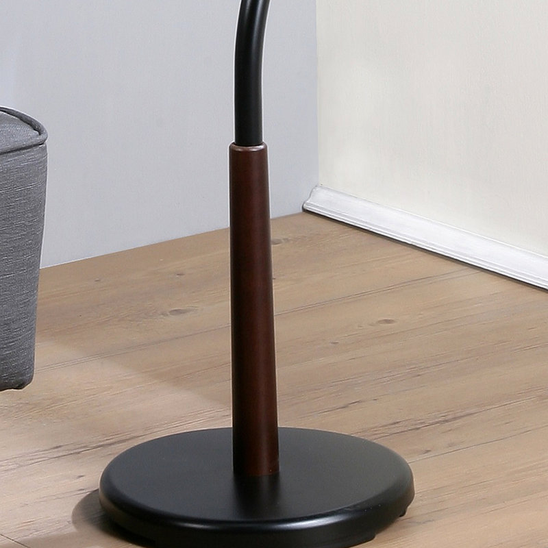 Gerlien Standing Coat Rack, Black
