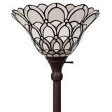 Sandell 69'' Dark Bronze Torchiere Floor Lamp
