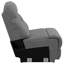 Fauteuil rembourré Rochon gris
