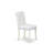 9 Piece Modern Dining Table Set Includes an Oval Wooden Table with Butterfly Leaf and 8 White Faux Leather Parson Dining Chairs, Linen White-424357978-424357973-493995991