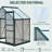 Immanuella 74.8" W x 52" D Greenhouse