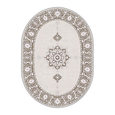 Premium Hall Carpet (3.3 x 9.8 ft), 100% Polyester, 8 mm Pile Height | Antibacterial, Non-Slip PVC Dot Underside, 650 gr/m² | Machine Washable, 3D Digital Printing | Ideal for Living Room & Entryways, Durable & Stylish Design