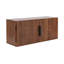 Armoire de rangement flottante en bois de manguier Warrick