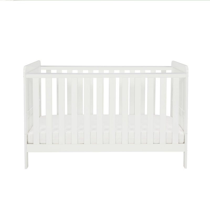 Babymore Caro Urban Cot Bed, White