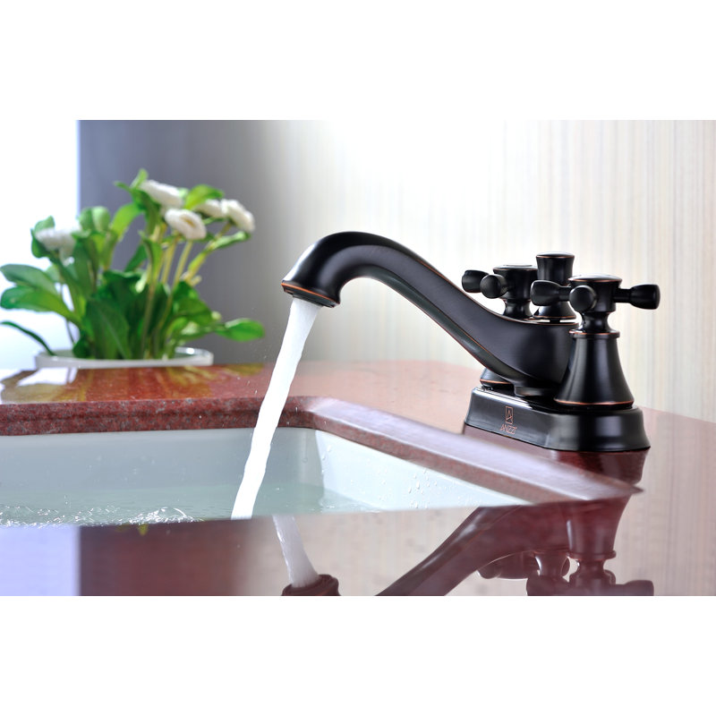 Major 2-handle Bathroom Faucet with Drain Assembly, Oil Rubbed Bronze