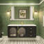 Armoire de salle de bain haut de gamme vintage français