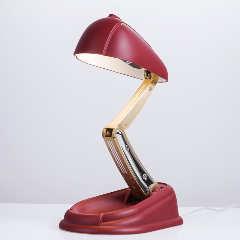 Lampe de bureau 20,55 "avec USB Aquileo, Rouge