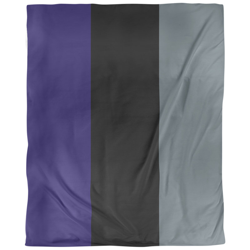 Tissu de basket-ball denver, Purple/Black/Gray