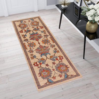 Sabrenia One-of-a-Kind 2' X 5'1" Runner Wool Area Rug