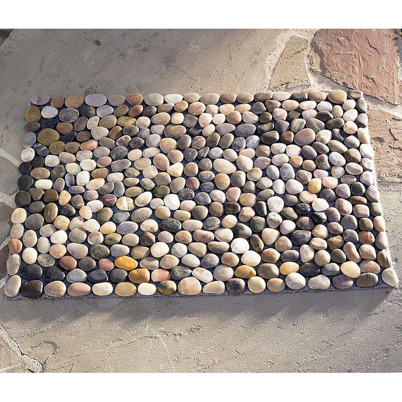 23,5 po x 15,5 po - tapis de bain River Rocks