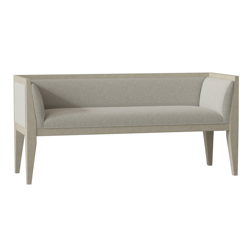 Jena Upholstered Bench, Alabaster (3157 73), Charcoal