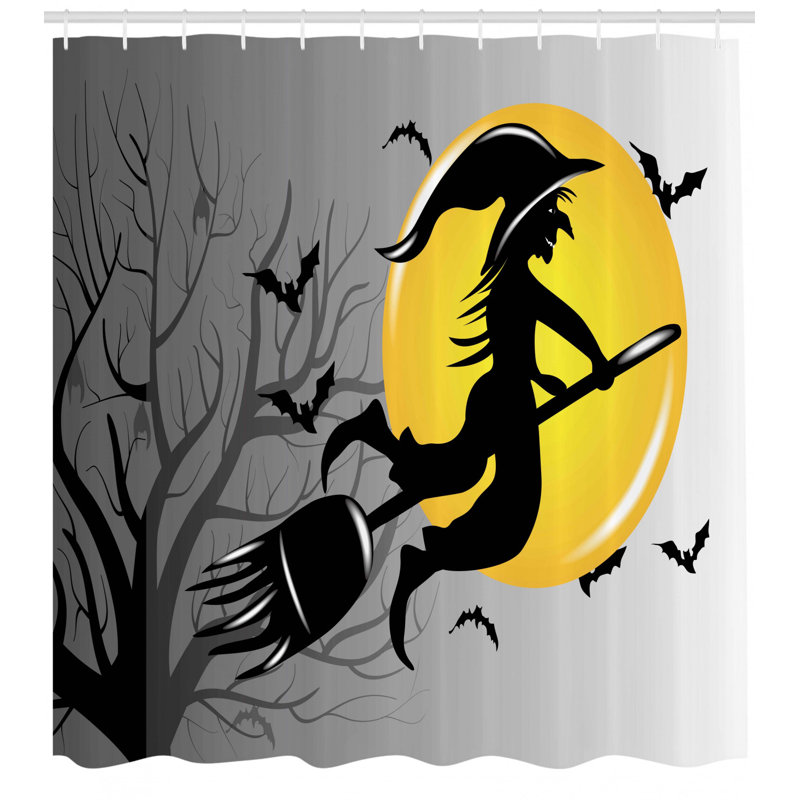 Shower Curtain Set + Hooks, 69" H x 105" W