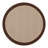 Gourlie Geometric Machine Made Power Loom Polypropylene Plastic Area Rug in Brown/Beige-636528906