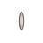 Elliptical Rustic Accent Mirror-48423070