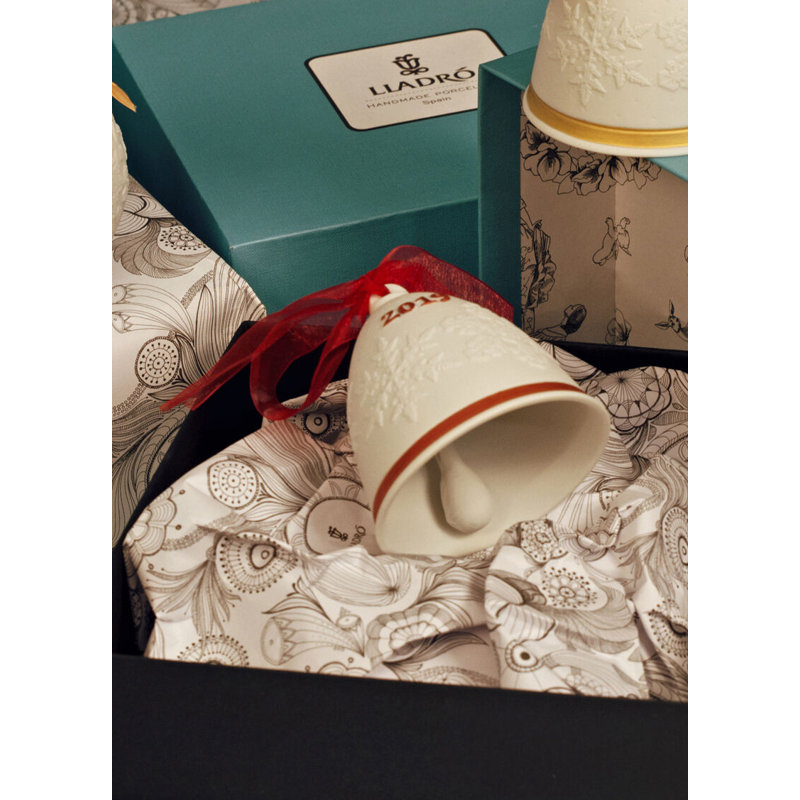 2019 Bell Holiday Shaped Tree Topper, Blue