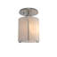 Exos 1 - Light 6" Simple Cylinder Semi Flush Mount-1339964519