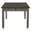 Table de salle à manger décontractée à deux tons Casual Furniture