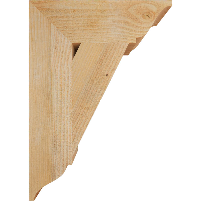 Support traditionnel, H 28 po x l 6 po x P 20 po, Douglas (sciage brut)