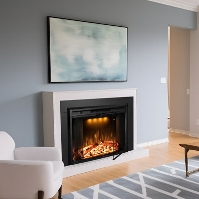 Trim With Electric Fireplace