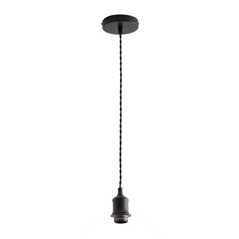 1 - Light Pendant, Matte Black