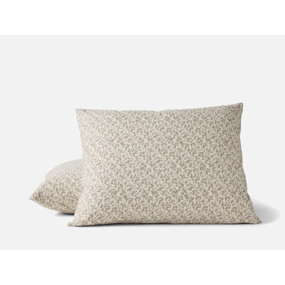 Organic Print Percale Sham