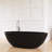 Forma 71" Freestanding Soaking Bahtutb Solid Surface Stone Resin Soaking Bathtub-114357325