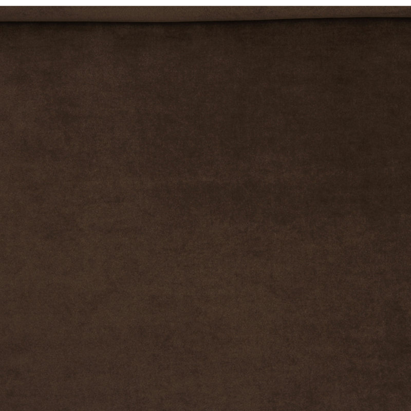 Harmony Armchair, Dark Brown Velvet