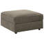 Repose-pieds de rangement carré 37 po Orleanne-117257567