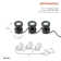 Dartford Power Beam 20W Lights w/ 23 Ft. Cord