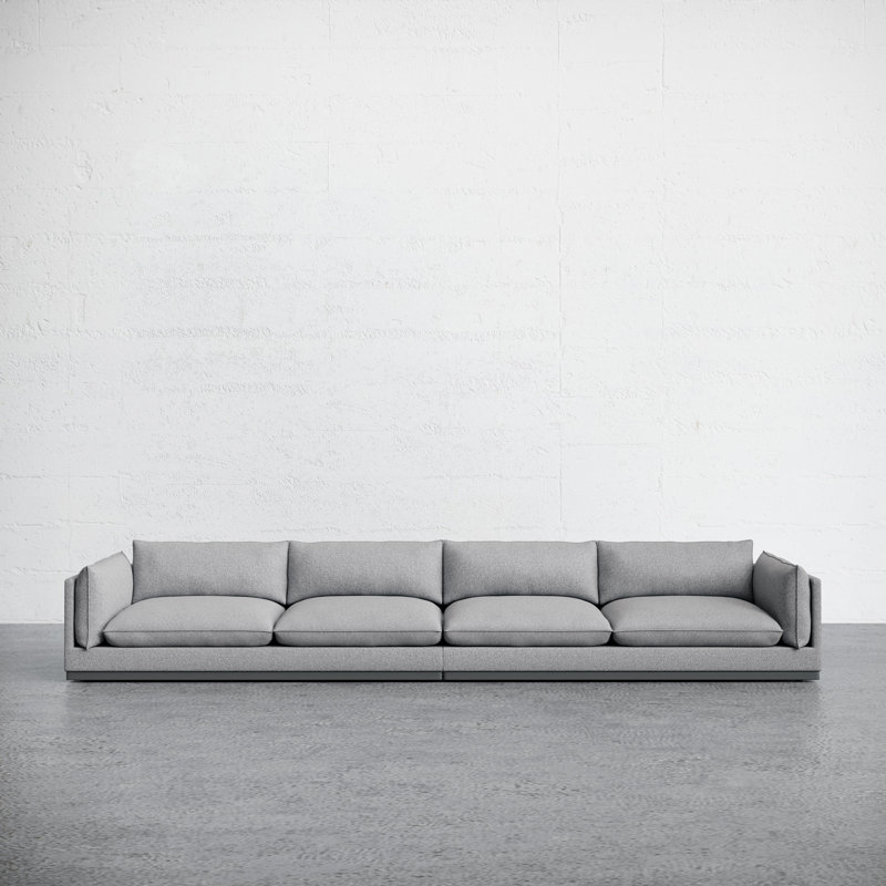 Camden Sofa, Gray Polyester