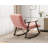 Casual Folding Rocking Chair Upholstered-1984914244