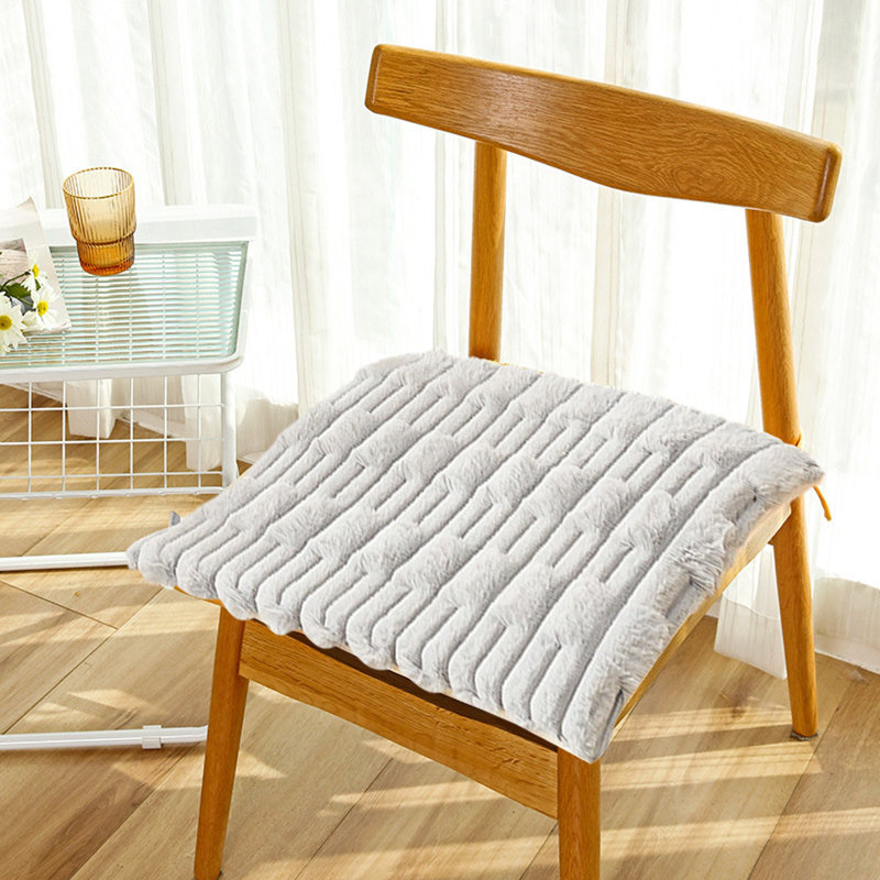 Coussin de siège Coussin de chaise pour coussin de siège épais et épais, Gray