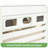 Tilted Laundry Basket, 10 Gallon Bamboo Laundry Storage Cabinet With Detachable Basket, Hidden Laundry Basket Storage Rack, Suitable For Bathrooms And Laundry Rooms, Saving Space-123811663